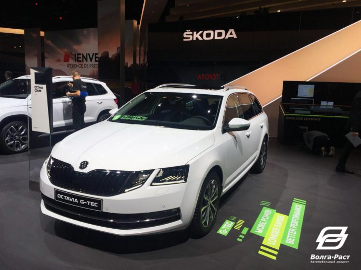 Экологичная ŠKODA Octavia G-Tec со сниженным выделением СО2